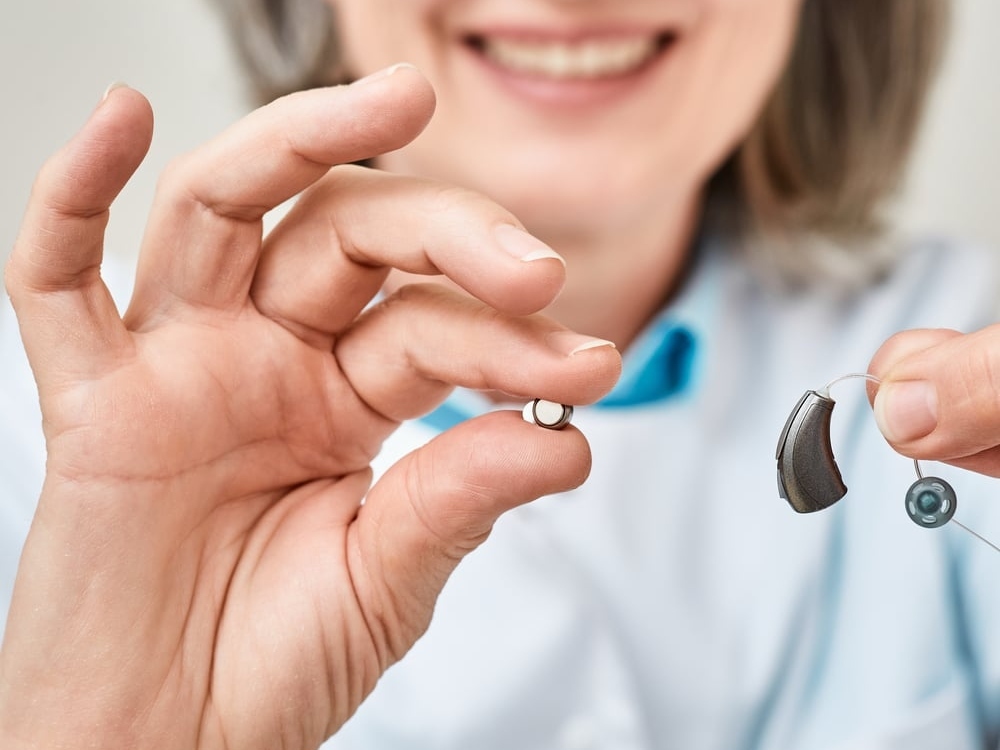 Hearing aid batteries and rechargeable chargers at Allen Audiology